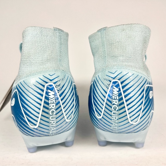 Nike Zoom Mercurial Superfly 10 Elite FG ‘Mad Ambition’ Glacier Blue Size 8.5 - Picture 6 of 9